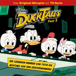 Album cover of 05: Die lebenden Mumien von Toth-Ra / Achtung vor den Erdfermianern! (Disney TV-Serie)