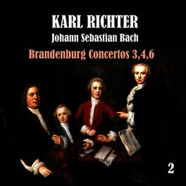 Album cover of Bach: Brandenburg Concertos, No. 3,4,6