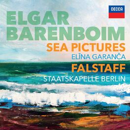 Album cover of Elgar: Sea Pictures. Falstaff