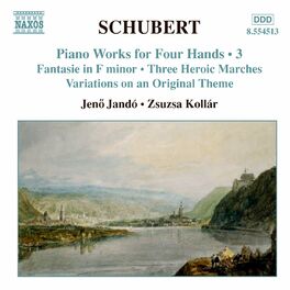 Album cover of Schubert: Piano Works for Four Hands, Vol. 3