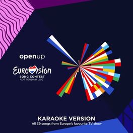 Album cover of Eurovision Song Contest Rotterdam 2021 (Karaoke Version)