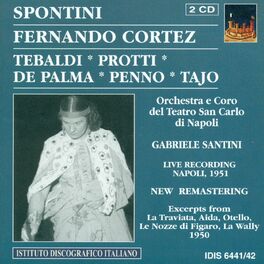 Album cover of Spontini: Fernando Cortez, ou La conquete du Mexique (1950, 1951)