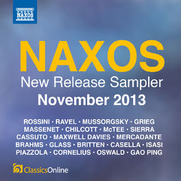 Album cover of Naxos November 2013 New Release Sampler