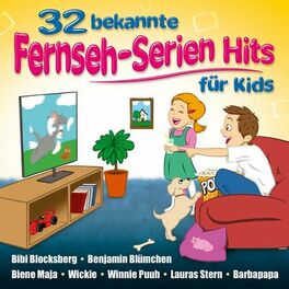 Album cover of 32 bekannte Fernseh-Serien Hits für Kids
