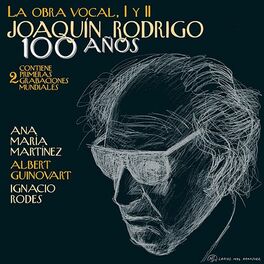Album cover of Joaquín Rodrigo. Obra Vocal I y II (Canciones Compuestas por Joaquín Rodrigo)