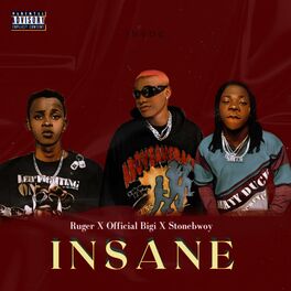 Album cover of Insane (feat. Ruger & Stonebwoy)