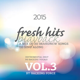 Album cover of Fresh Playback Hits - 2015 - Vol. 3 (Instrumental Only - No Backing Vocals)