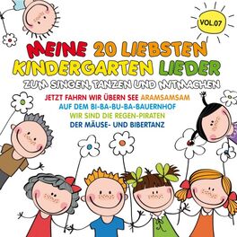 Album cover of Meine 20 liebsten Kindergarten Lieder, Vol. 7 (Zum Singen, Tanzen und Mitmachen)