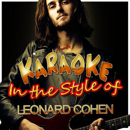 Album cover of Karaoke - In the Style of Leonard Cohen
