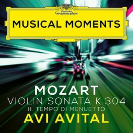 Album cover of Mozart: Violin Sonata No. 21 in E Minor, K. 304: II. Tempo di Menuetto (Transcr. Avital for Mandolin and Piano) (Musical Moments)