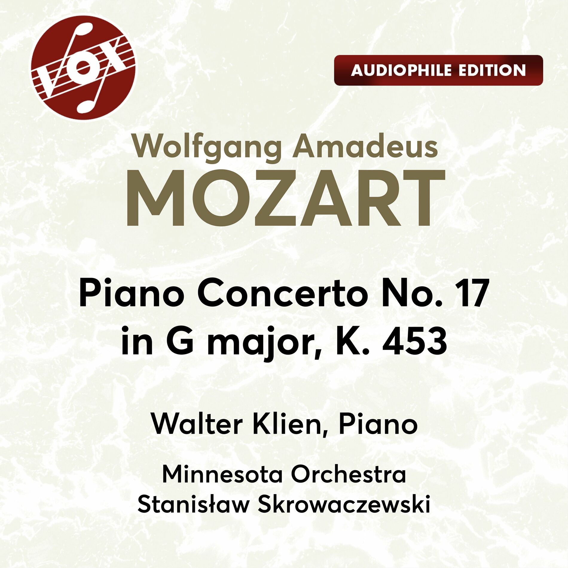 Walter Klien - Mozart: Piano Concerto No. 17 in G Major, K. 453: тексты и  песни | Deezer