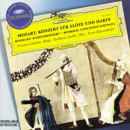 Album cover of Mozart: Flute & Harp Concerto / Reinecke: Harp Concerto / Rodrigo: Concerto-Serenade