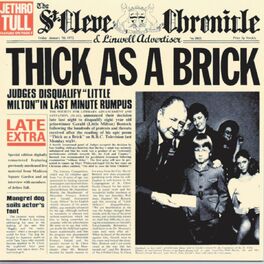 Album cover of Thick as a Brick