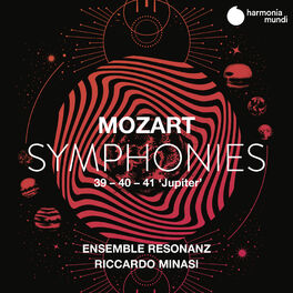 Album cover of Mozart: Symphonies Nos. 39, 40 & 41 