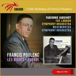 Album cover of Francis Poulenc: Les Biches - Aubade (125th Birthday) (Album of 1954)