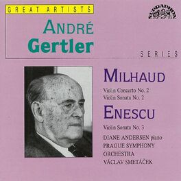 Album cover of Mihaud: Violin Concerto No. 2, Violin Sonata No. 2 - Enescu: Violin Sonata No. 3