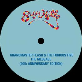 Vintage vinyl record cover - Grandmaster Flash & The Furious Five