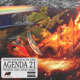 Album cover of Agenda 21 'Behind The Covid Mask'