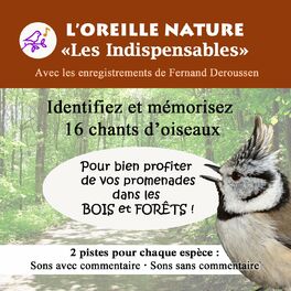Album cover of L'Oreille Nature - Les indispensables (vol.2) (16 chants d'oiseaux à reconnaître pour mieux profiter de vos balades dans les bois)