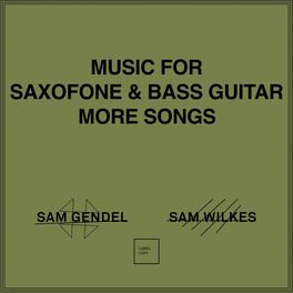 Album cover of Music for Saxofone & Bass Guitar More Songs