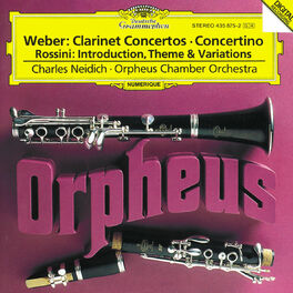 Album cover of Weber: Clarinet Concertos / Rossini: Introduction, Theme and Variations