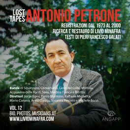 Album cover of Lost Tapes Vol. 12: Antonio Petrone