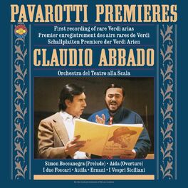 Album cover of Pavarotti Sings Rare Verdi Arias