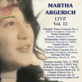 Album cover of Martha Argerich, Vol. 12 (Live)