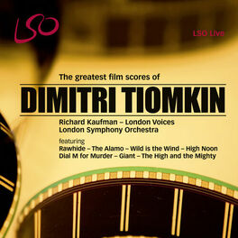 Album cover of Dimitri Tiomkin: The Greatest Film Scores