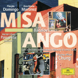 Album cover of Bacalov: Misa Tango; Tangosaín / Piazzolla: Adiós Nonino; Libertango