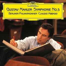 Album cover of Gustav Mahler Symphony No.5 - Claudio Abbado