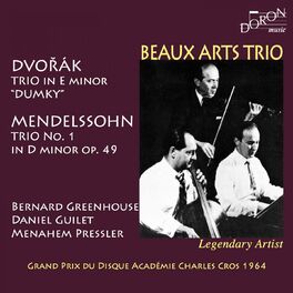 Album cover of Beaux Arts Trio: Dvořák and Mendelssohn