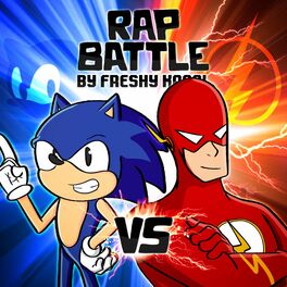 Album cover of The Flash vs. Sonic the Hedgehog