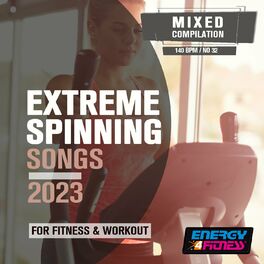 Album cover of Extreme Spinning Songs 2023 For Fitness & Workout (15 Tracks Non-Stop Mixed Compilation For Fitness & Workout - 140 Bpm)