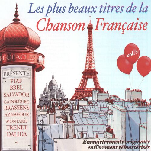 various artists les plus beaux titres de la chanson française vol 2