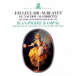Album cover of Leclair, Blavet, Naudot & Corrette: Quatre concertos pour flûte