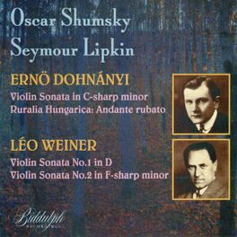 Album cover of Dohnányi & Weiner: Violin Sonatas