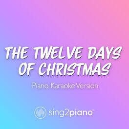 Album cover of The Twelve Days Of Christmas (Piano Karaoke Version)