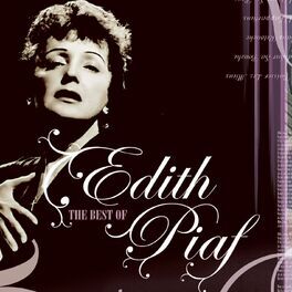 Album cover of Edith Piaf - The Best Of