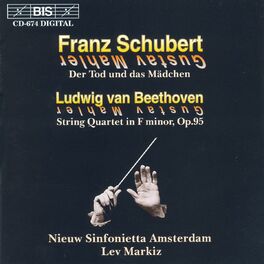Album cover of SCHUBERT: String Quartet in D minor / BEETHOVEN: String Quartet in F minor