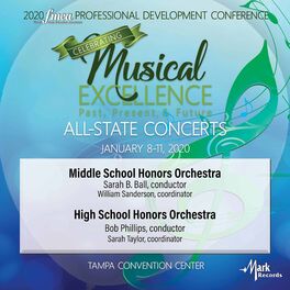 Album cover of 2020 Florida Music Education Association (FMEA): Middle & High School Honors Orchestra [Live]