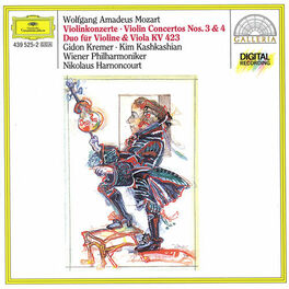 Album cover of Mozart: Violin Concertos Nos. 3 & 4; Duo for Violin and Viola KV 423