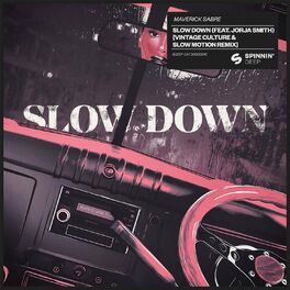 Album picture of Slow Down (feat. Jorja Smith) (Vintage Culture & Slow Motion Remix)