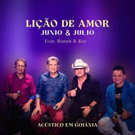 Album cover of Lição de Amor (Acústico em Goiânia)