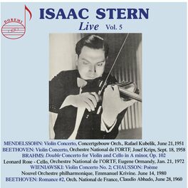 Album cover of Isaac Stern, Vol. 5 (Live)
