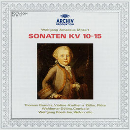 Album cover of Mozart, W.A.: Sonatas K.10 - 15