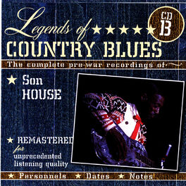 Album cover of Legends of Country Blues (CD B)