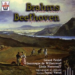 Album cover of Brahms : Double concerto - Beethoven : Triple concerto