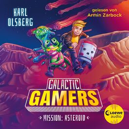 Album cover of Galactic Gamers (Band 2) - Mission: Asteroid (Spannendes Abenteuer für Kinder, in dem Computerspiele auf die Realität treffen)