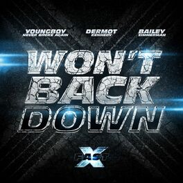Album cover of Won’t Back Down (feat. YoungBoy Never Broke Again, Dermot Kennedy & Bailey Zimmerman) (FAST X / Original Motion Picture Soundtrack)